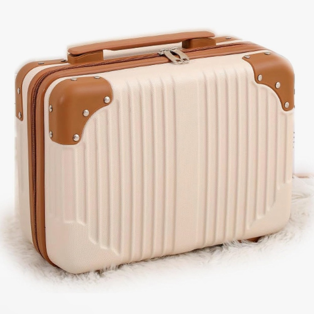 Cosmetic case 14-inch portable luggage storage box portable - Picture 1 of 5
